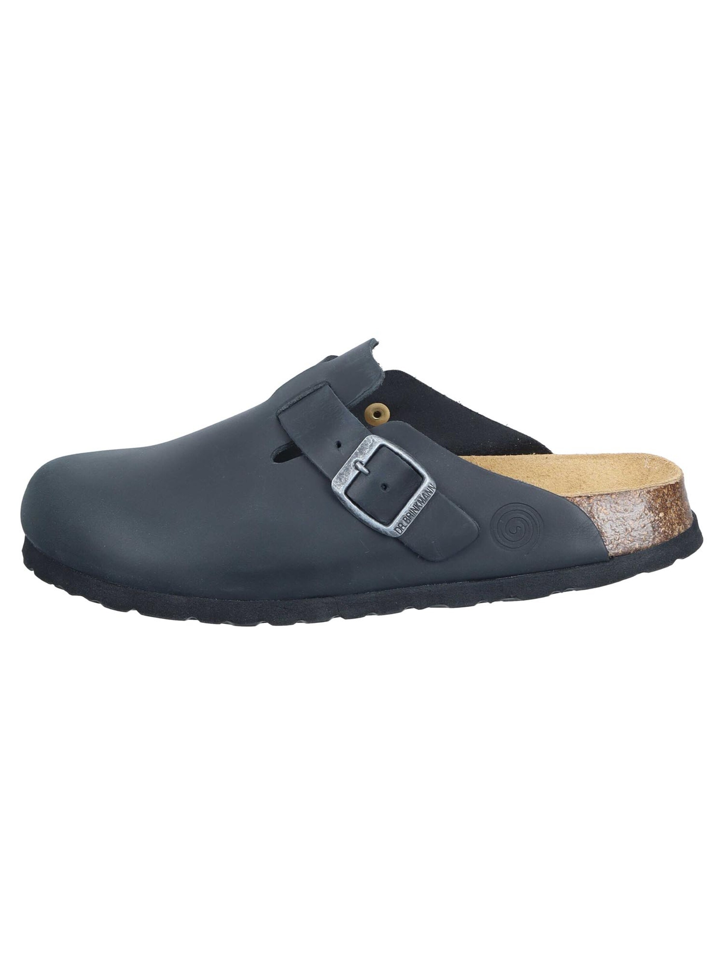 DR. BRINKMANN Clogs 'Nerpio' in Black: front
