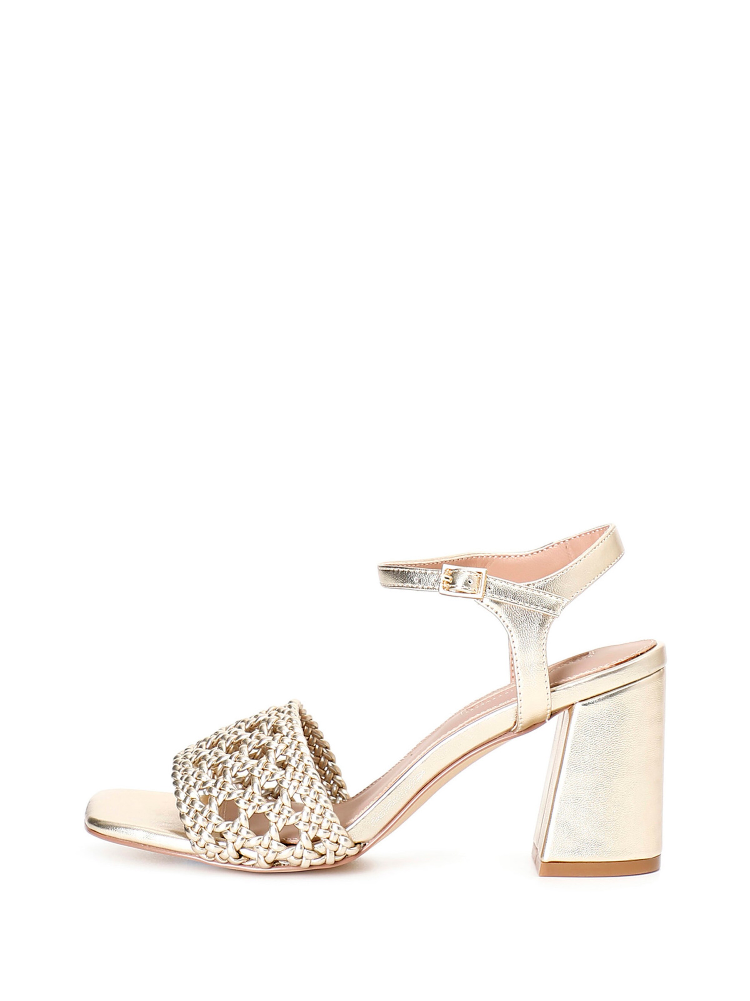 Décolleté di CAFè NOIR in oro: frontale