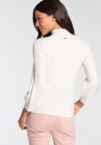 LAURA SCOTT Pullover in Weiß