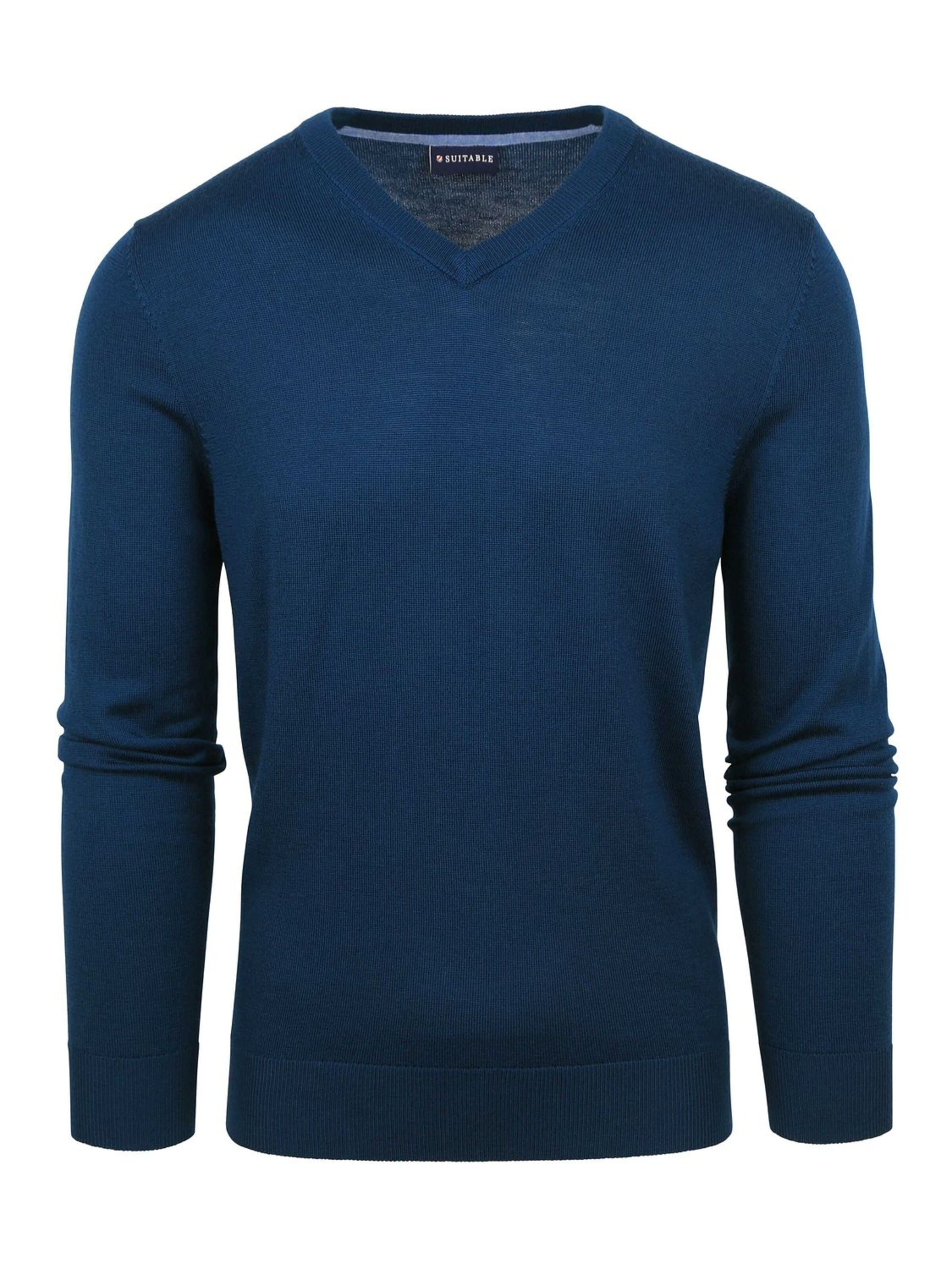 Suitable Shirt in Blauw: voorkant