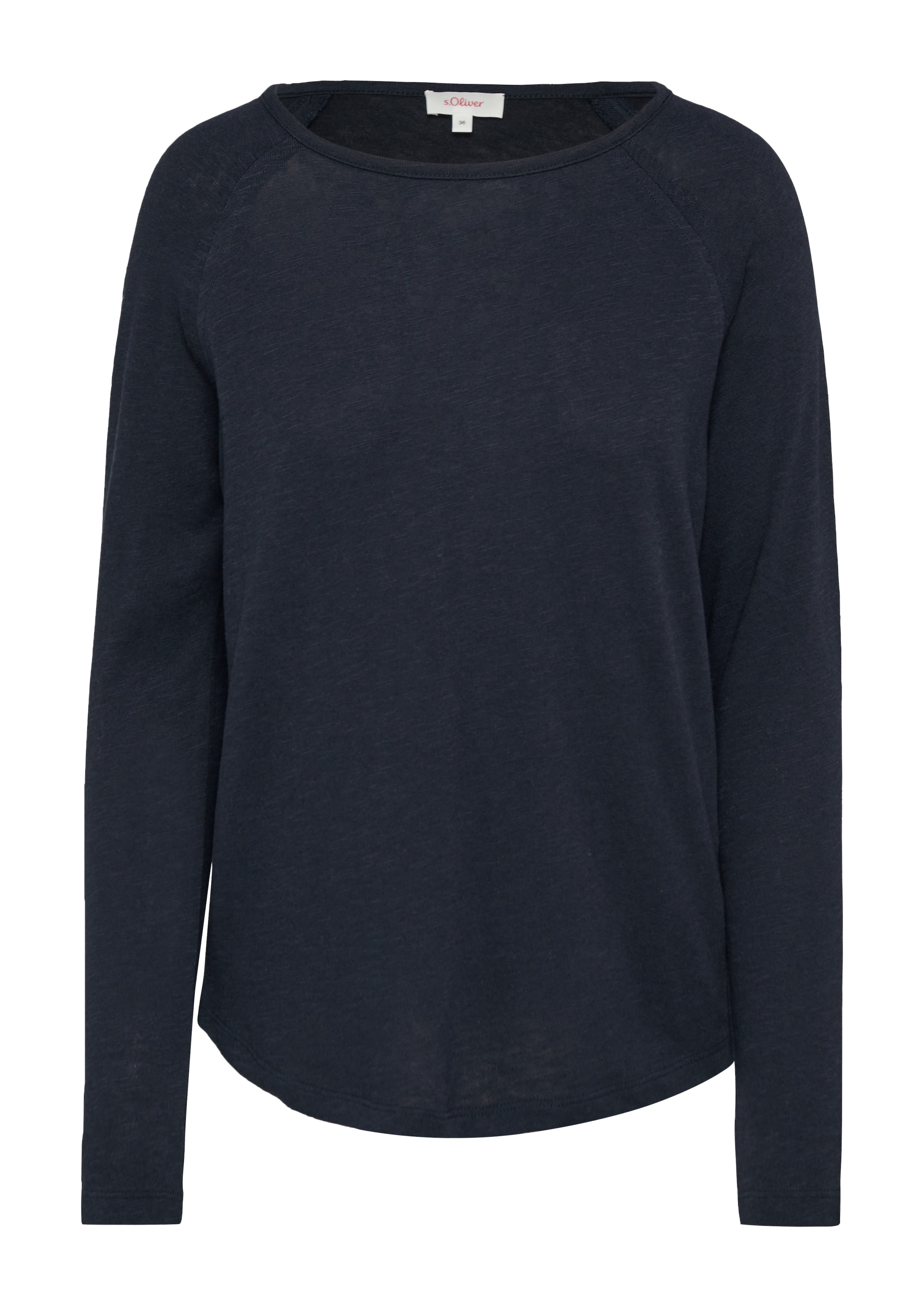 s.Oliver Shirt in Blauw: voorkant