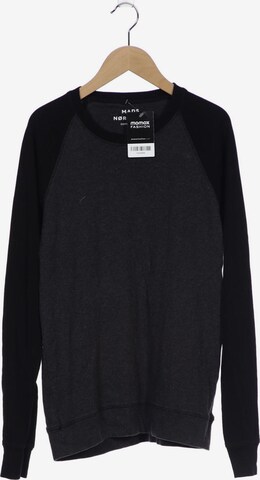 MADS NORGAARD COPENHAGEN Sweatshirt & Zip-Up Hoodie in S in Grey: front