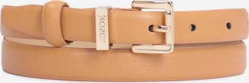 Kazar Belt in Brown: front