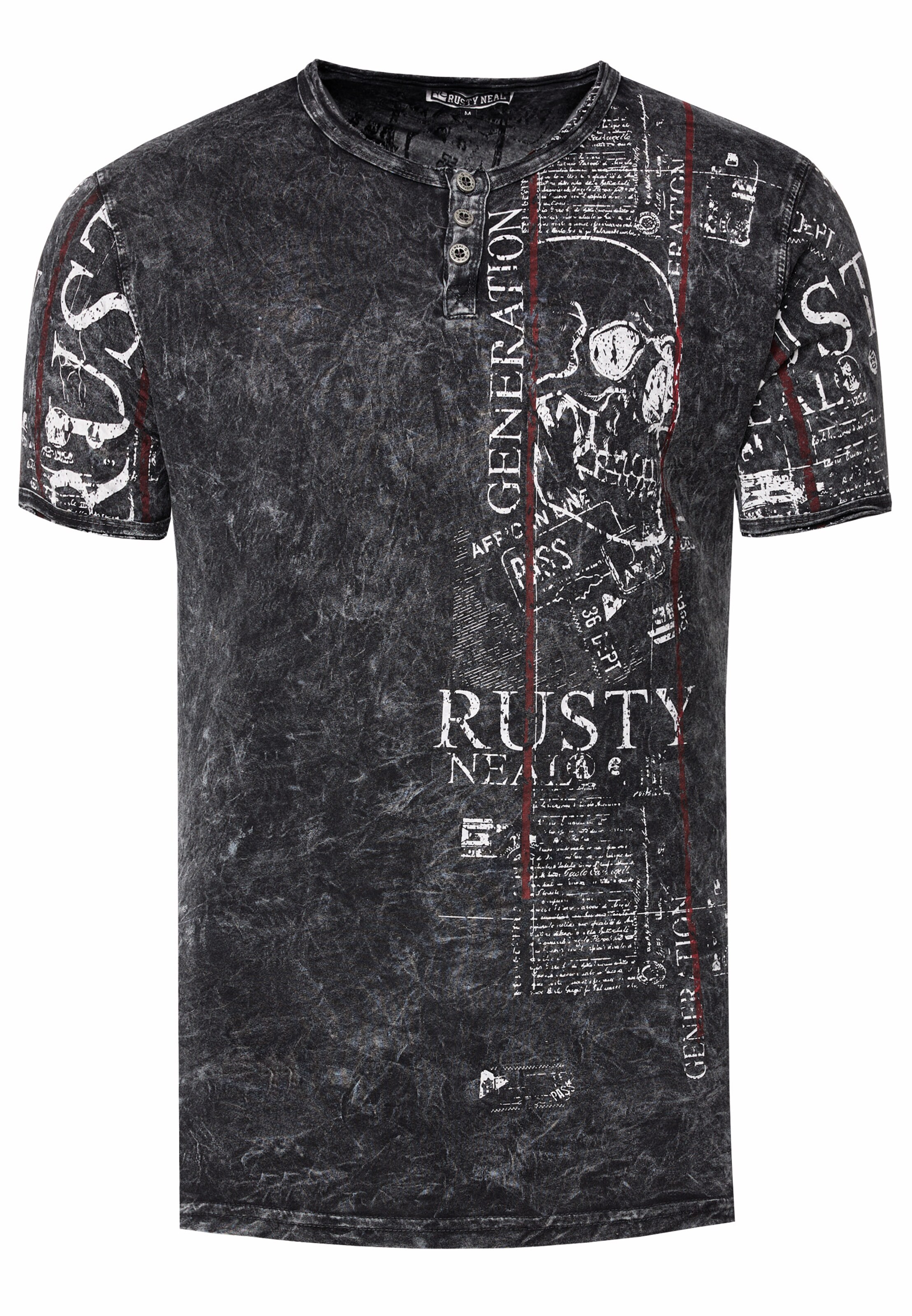 Rusty Neal Shirt in Grey: front