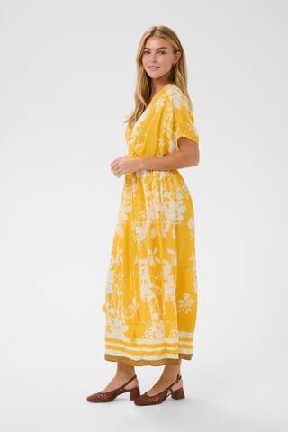 SAINT TROPEZ Kleid 'SZRasheda' in Gelb