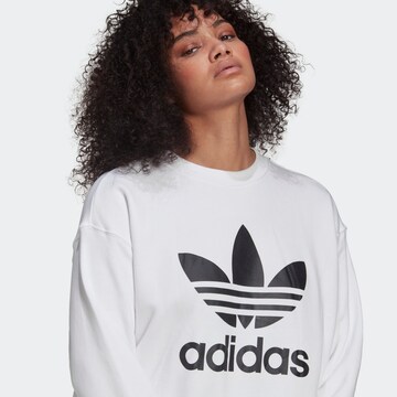 ADIDAS ORIGINALS Sweatshirt 'Trefoil Crew ' in Wit