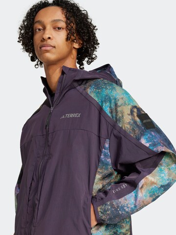 Giacca per outdoor 'National Geographic' di ADIDAS TERREX in lilla