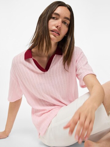 T-shirt 'PCAlysia' PIECES en rose