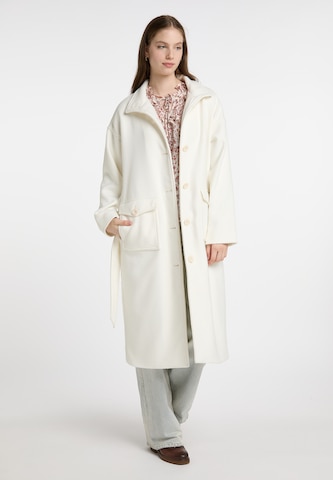 DreiMaster Vintage Between-Seasons Coat in White