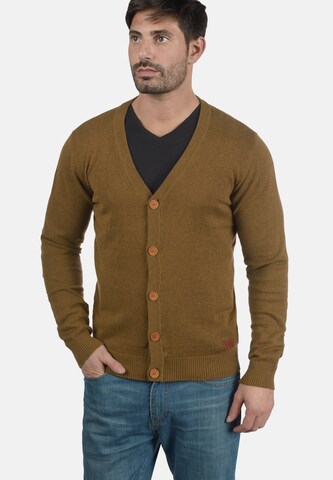 BLEND Knit cardigan 'Lennard' in Beige: front