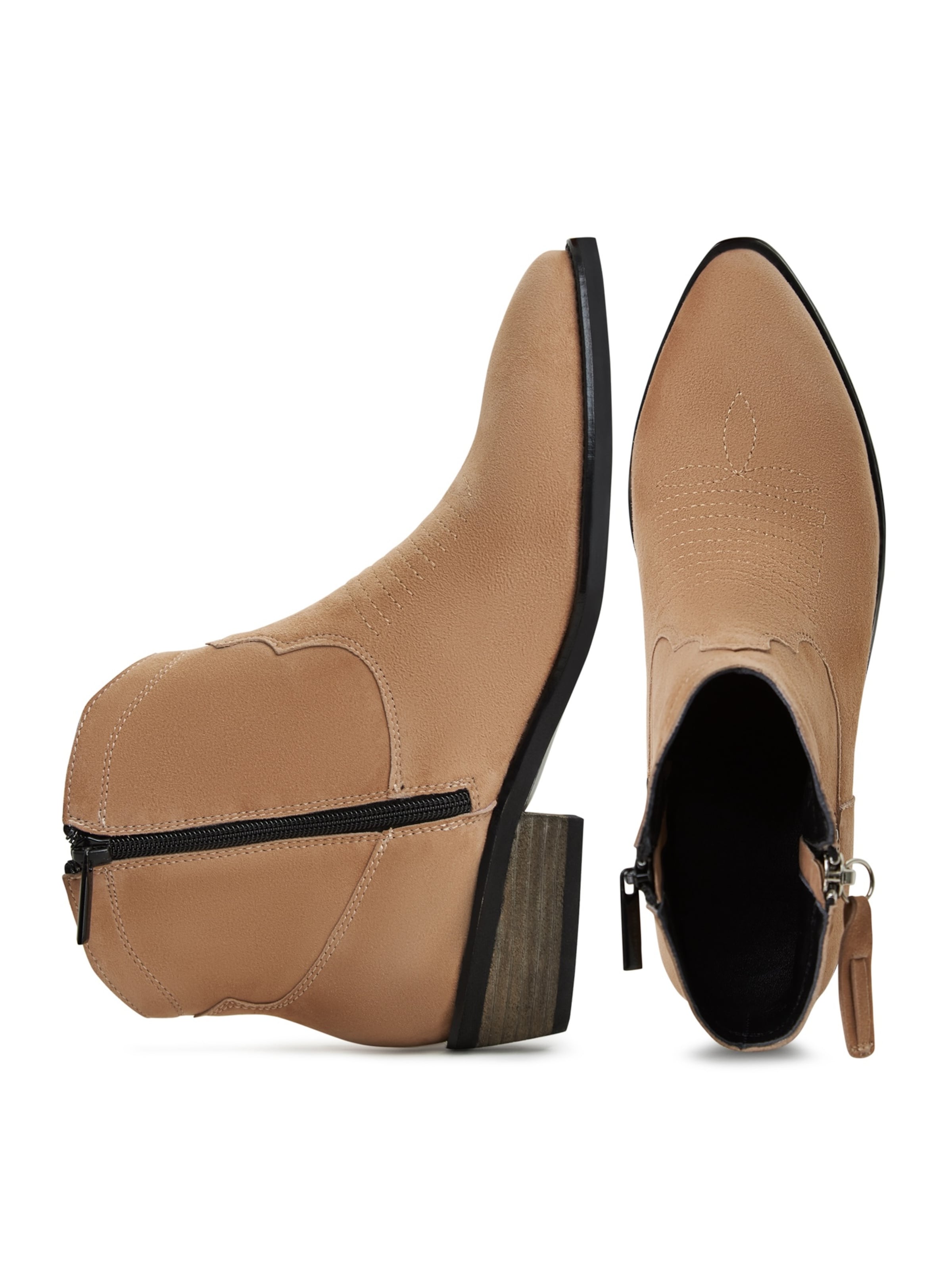 CESARE GASPARI Stiefel in Braun