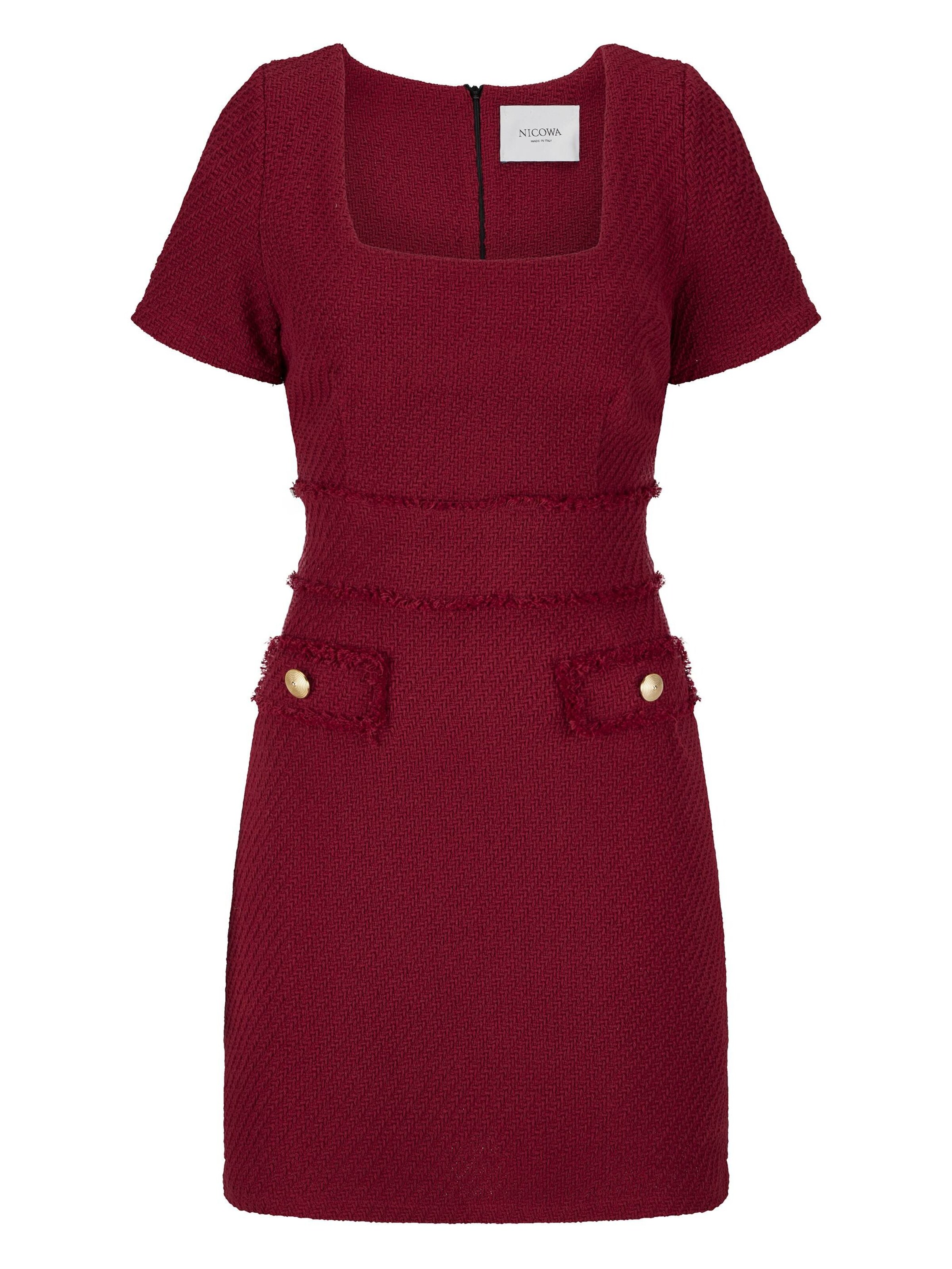 Nicowa Kleid 'VANTREA' in Rot: Vorderseite