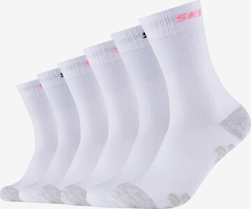 SKECHERS Socks 'Washington' in White: front