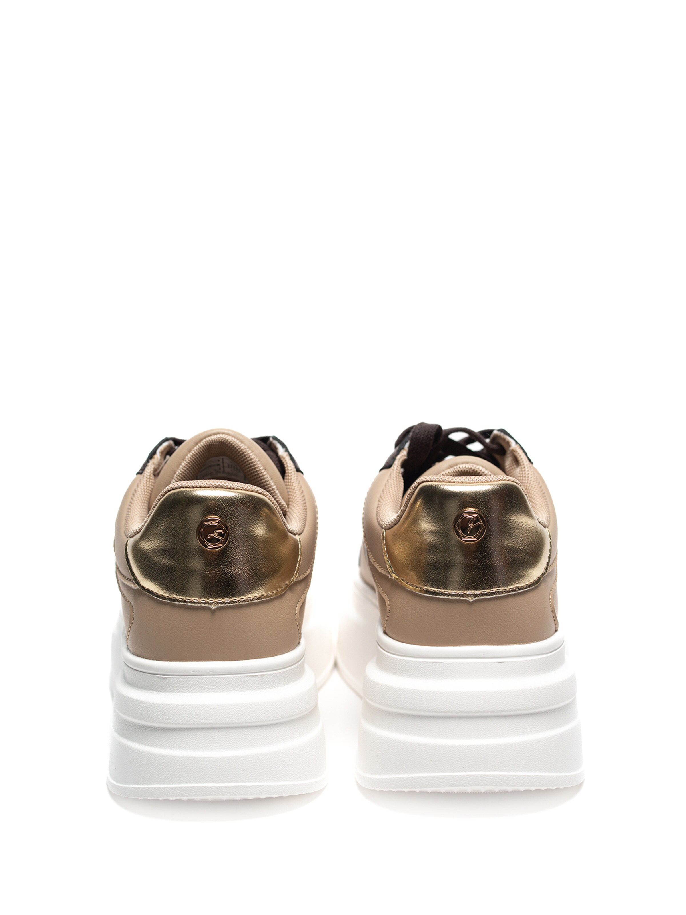 Gattinoni Sneakers laag in Beige
