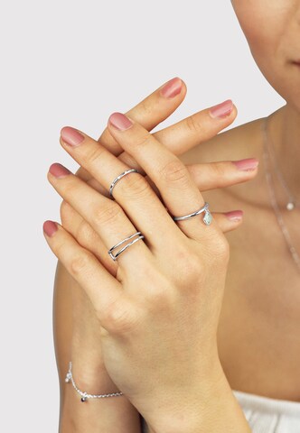 Nana Kay Ring 'Delicate Touch' in Silver: front