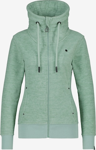 Alife and Kickin - Chaqueta polar 'Vivian' en verde: frente