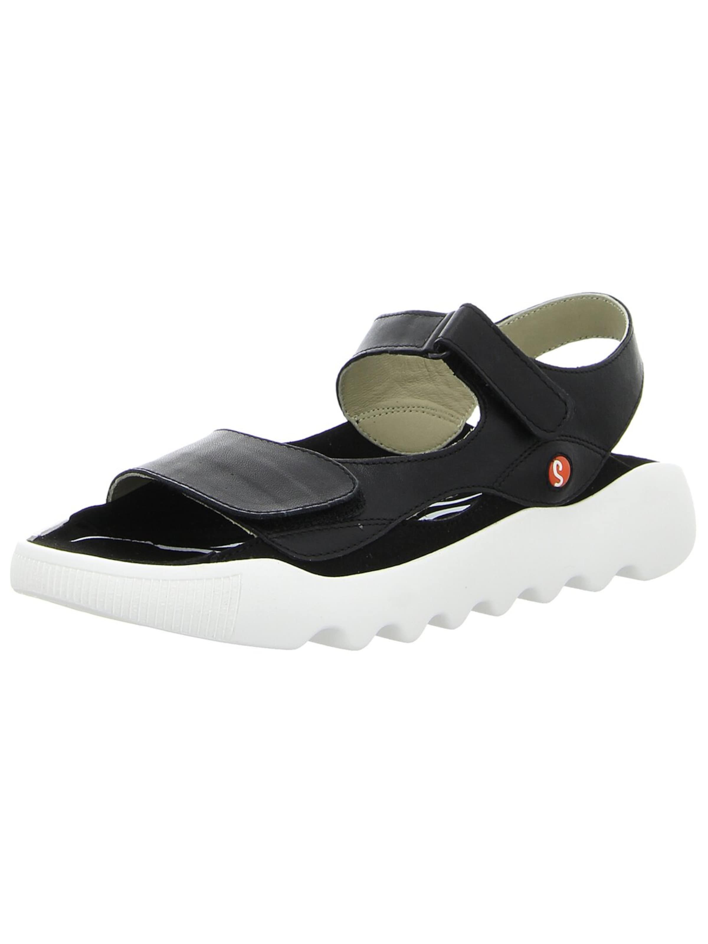 Softinos Sandale‌‌‌‌‌‌‌‌‌‌ in Schwarz: Vorderseite