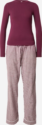 Hunkemöller Пижама в Лиловый: спереди