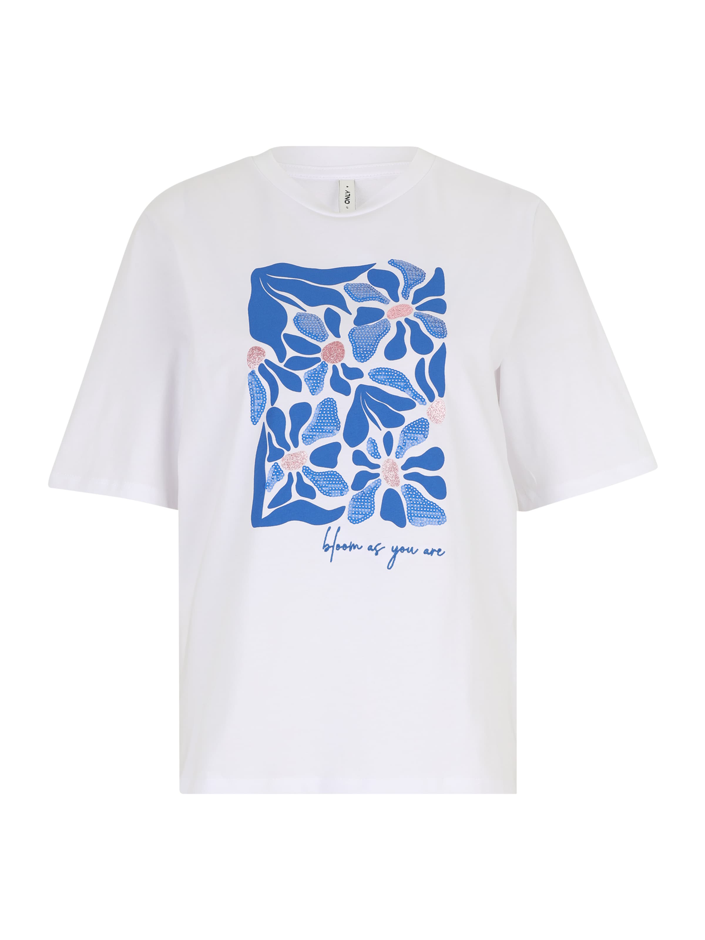 Only Tall - Camiseta 'ONLRITA' en blanco