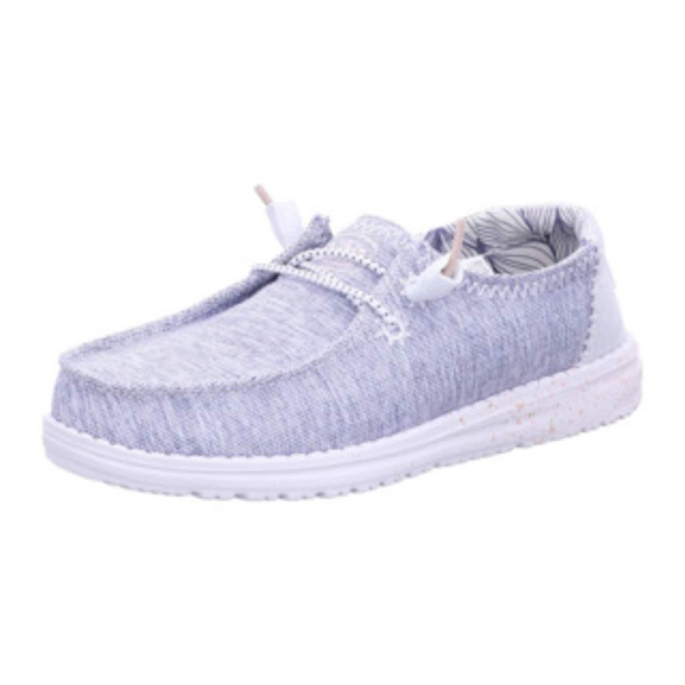 HEY DUDE Mokassin in Grau: Vorderseite