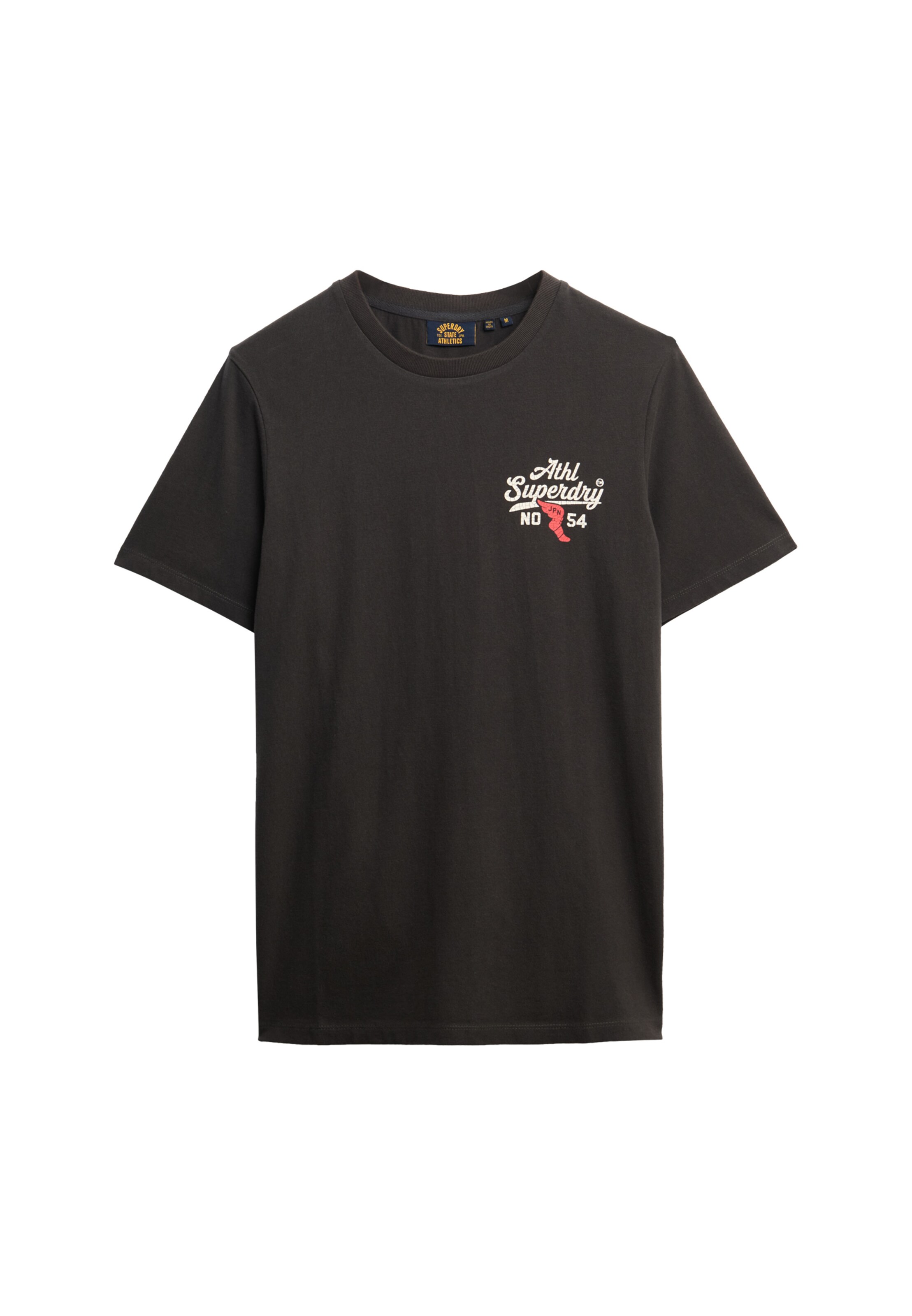 T-Shirt Superdry en noir : devant