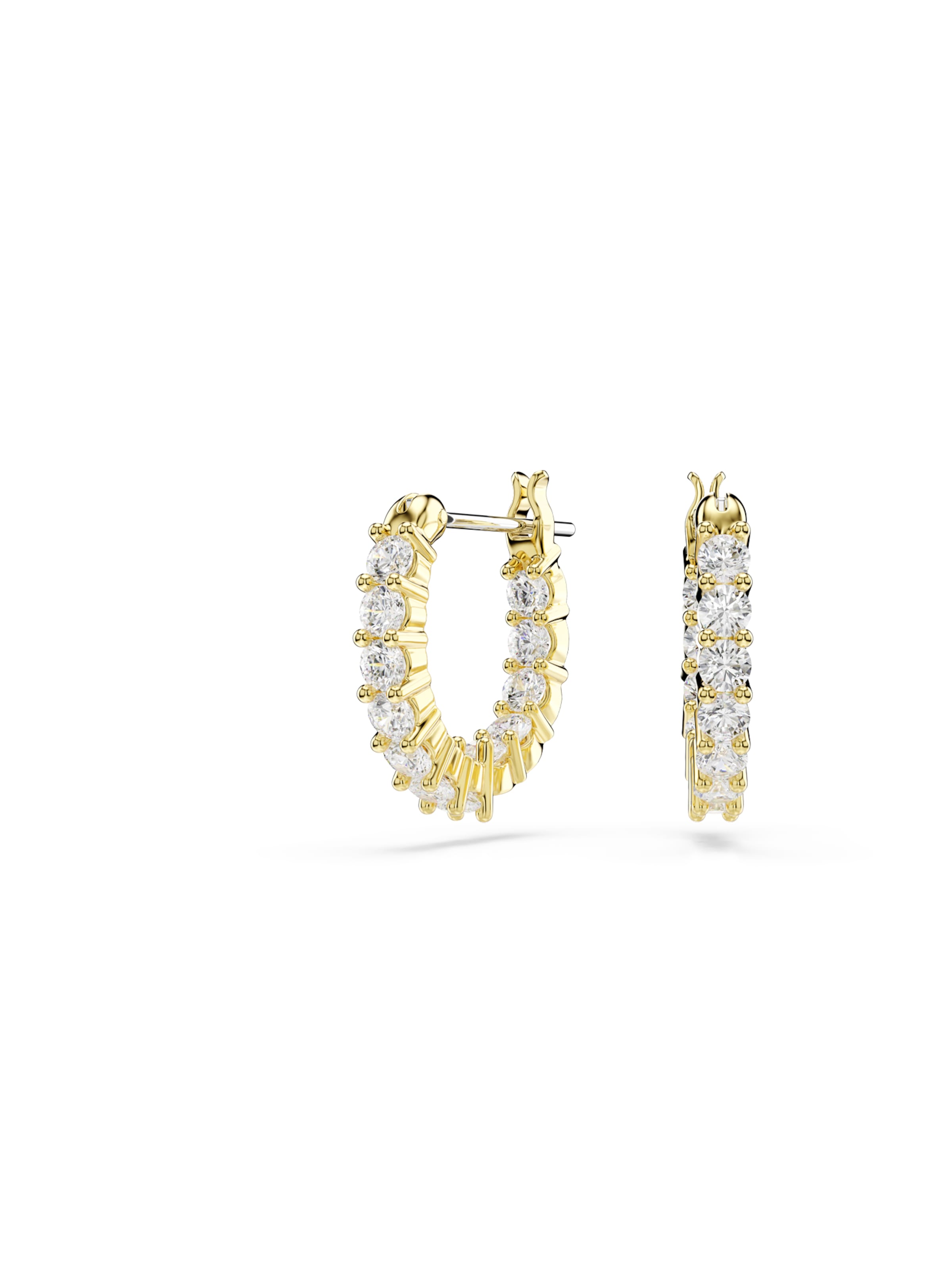 auksinė Swarovski Auskarai 'Matrix'