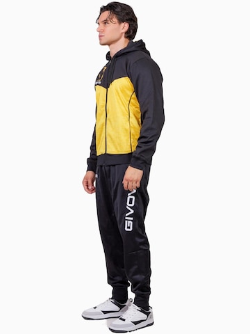 Completo sportivo 'Tuta sportiva Unisex Givova Visa in triacetato TR018 TUTA VISA TRIACETATO GIVOVA' di Givova in giallo