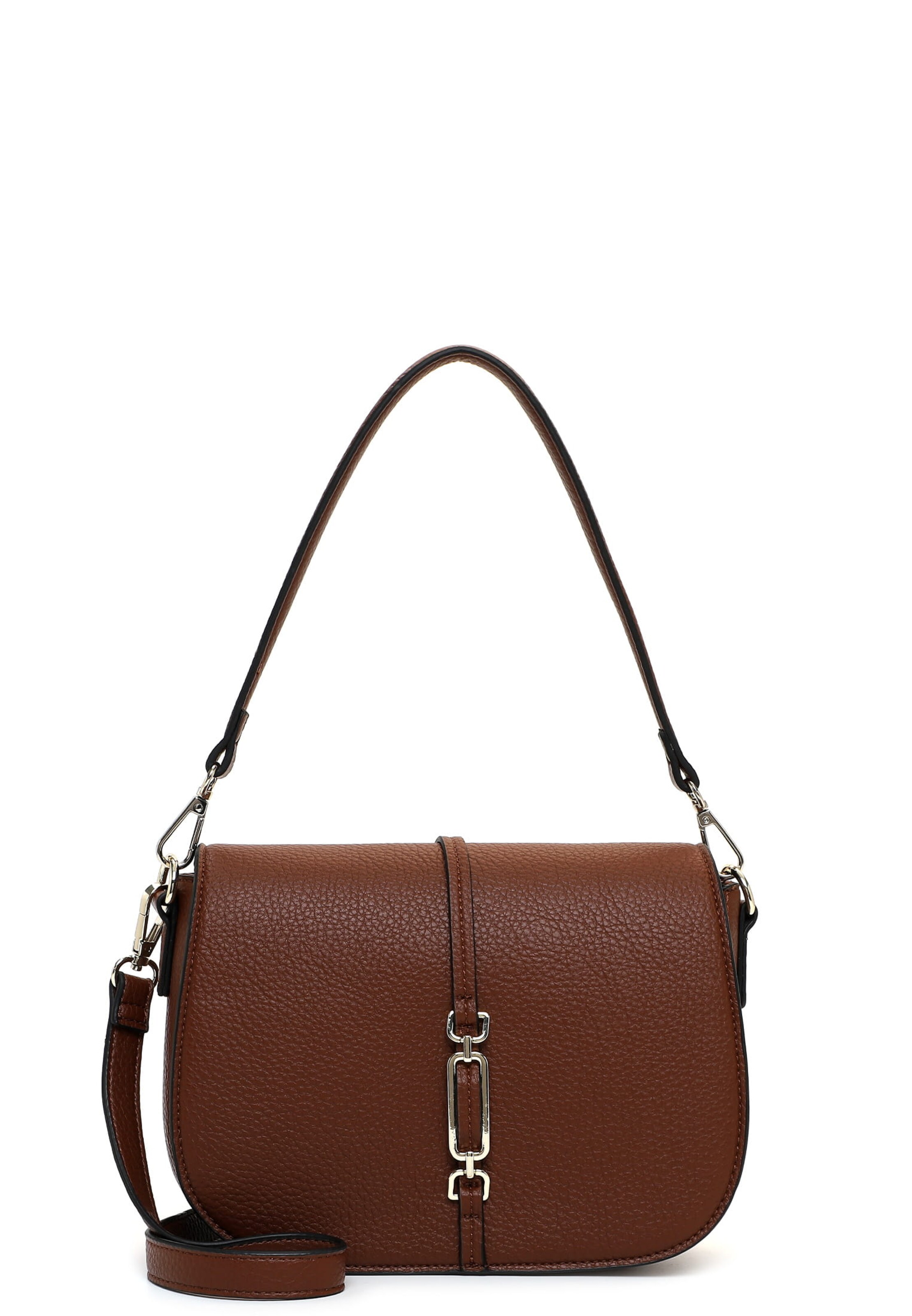 Emily & Noah Crossbody bag 'E&N Lewe' in Brown: front