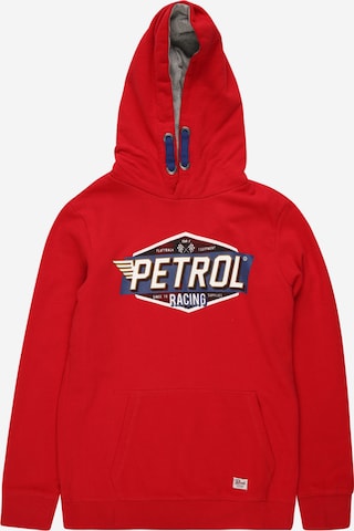 Petrol Industries Sweatshirt in Red: front