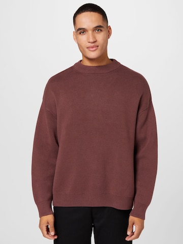 Pullover 'John' di WEEKDAY in rosso: frontale