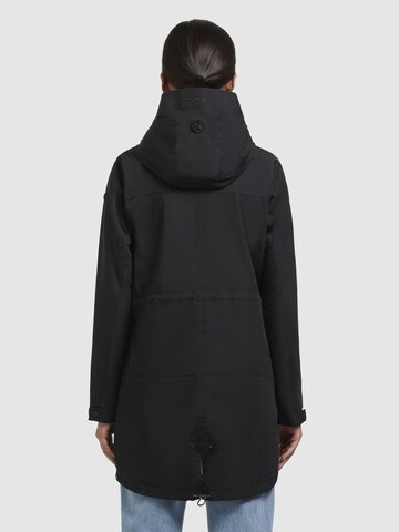 Cappotto di mezza stagione 'Venga' di khujo in nero