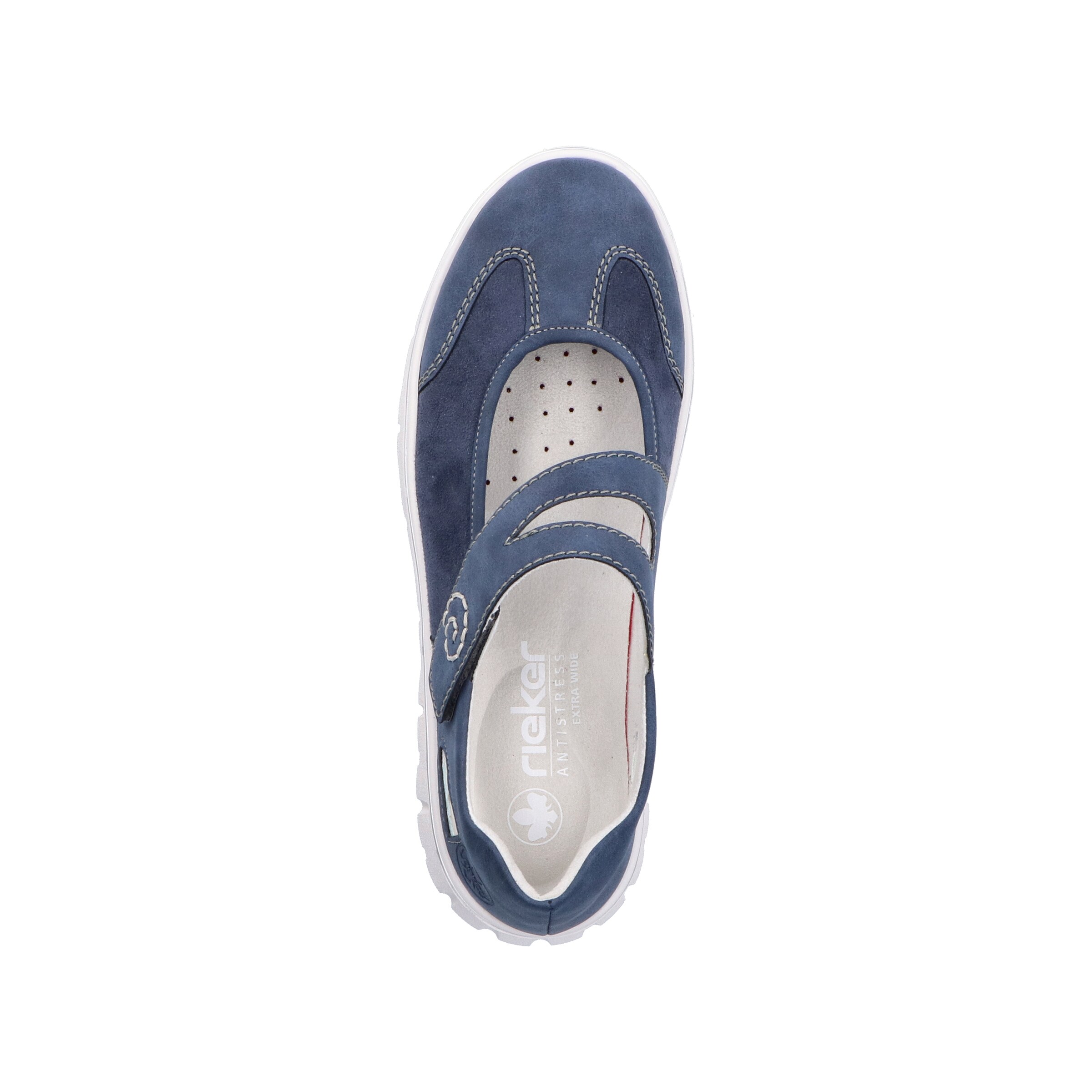 Rieker Ballet Flats 'N1350' in Blue