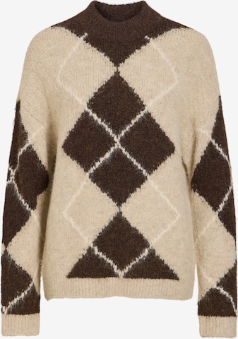 Pullover 'VITORIA' di VILA in marrone: frontale
