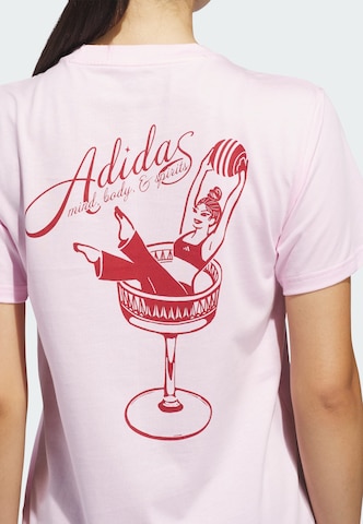 T-shirt ADIDAS SPORTSWEAR en rose