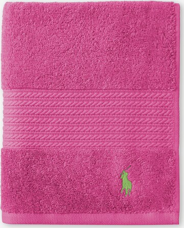 Ralph Lauren Home Handtuch 'POLO PLAYER' in Pink: predná strana