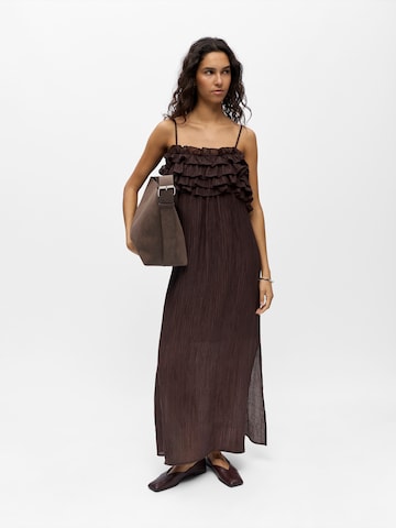 OBJECT Платье 'OBJLYNE' в Коричневый