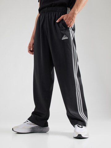 Loosefit Pantaloni di ADIDAS ORIGINALS in nero: frontale