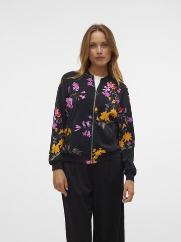 melns VERO MODA Starpsezonu jaka: no priekšpuses