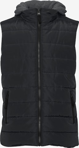 11 Project Vest 'Prebbe' in Black: front