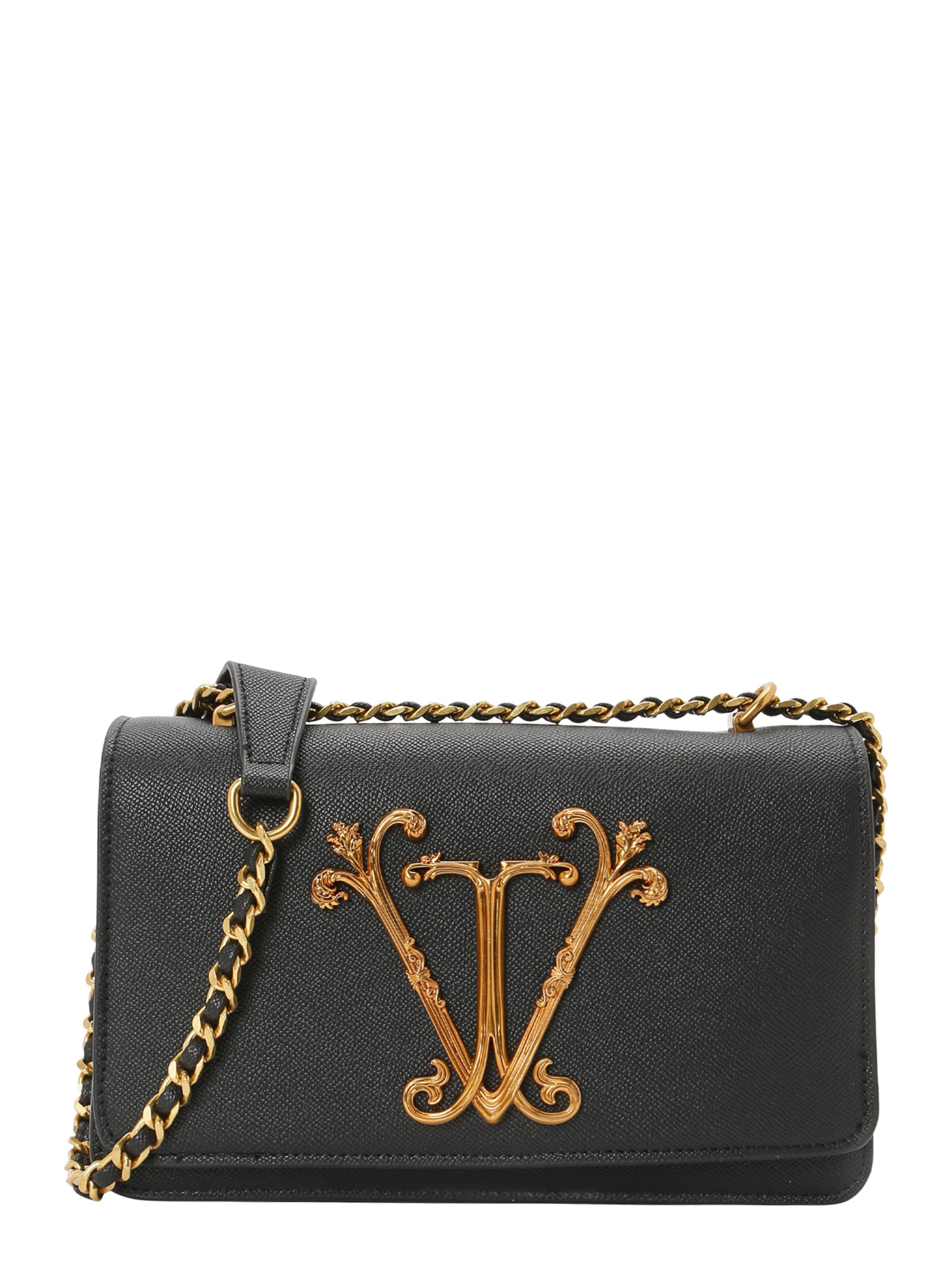 Borsa a tracolla 'Fenja' di 19V69 ITALIA in nero: frontale