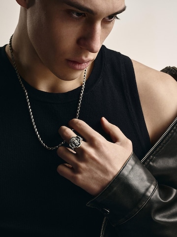 REYTEL Ketting 'LEHRE' in Zilver: voorkant