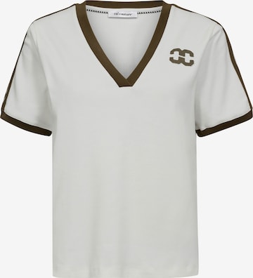 co'couture T-Shirt ' EdgeCC ' in Weiß: Vorderseite