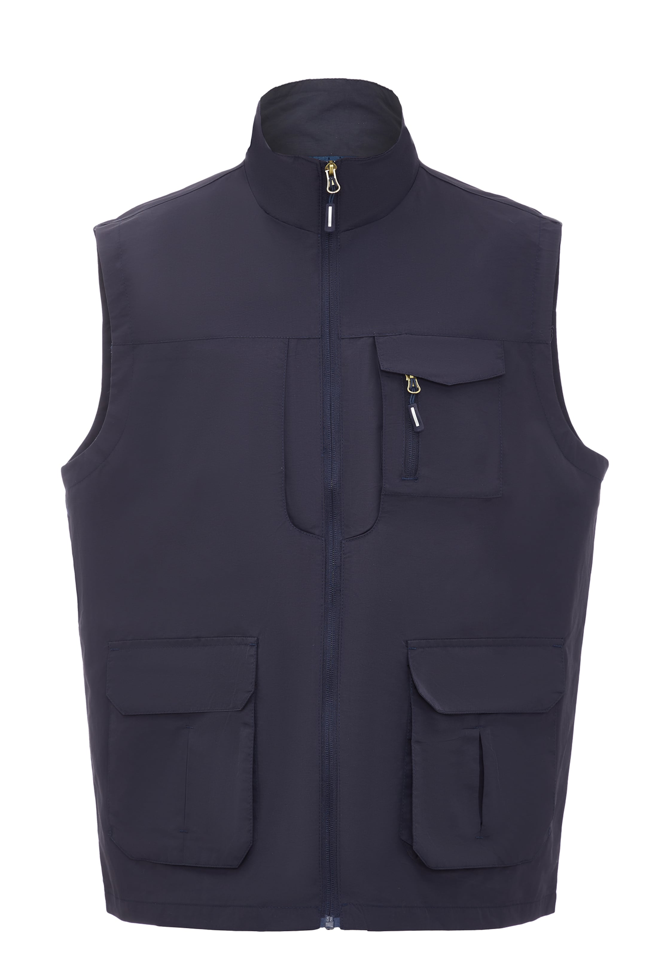 TALOON Vest in Blue: front