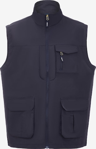 Gilet TYLIN en bleu : devant