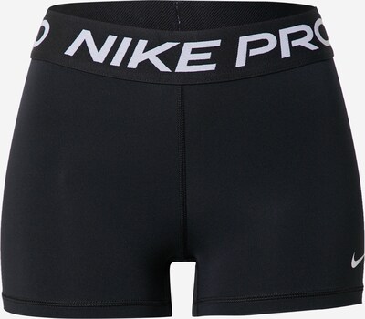 NIKE Sporta bikses 'Pro', krāsa - melns / balts, Preces skats