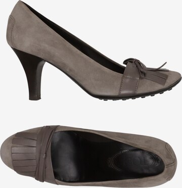 Tod's Pumps 36,5 in Grau: Vorderseite