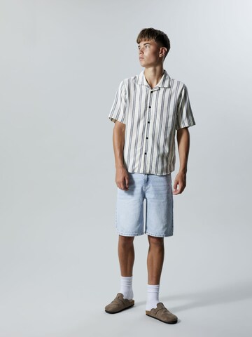 Coupe regular Chemise NAME IT en bleu