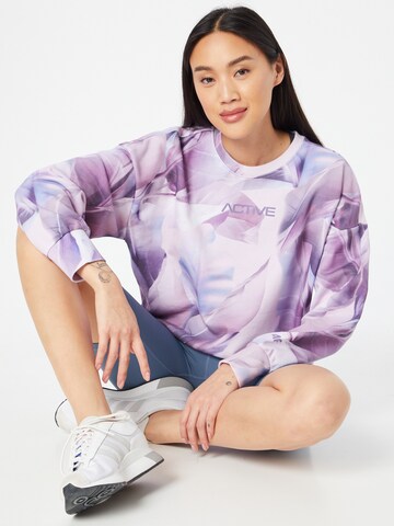 4F Sports sweatshirt in Purple