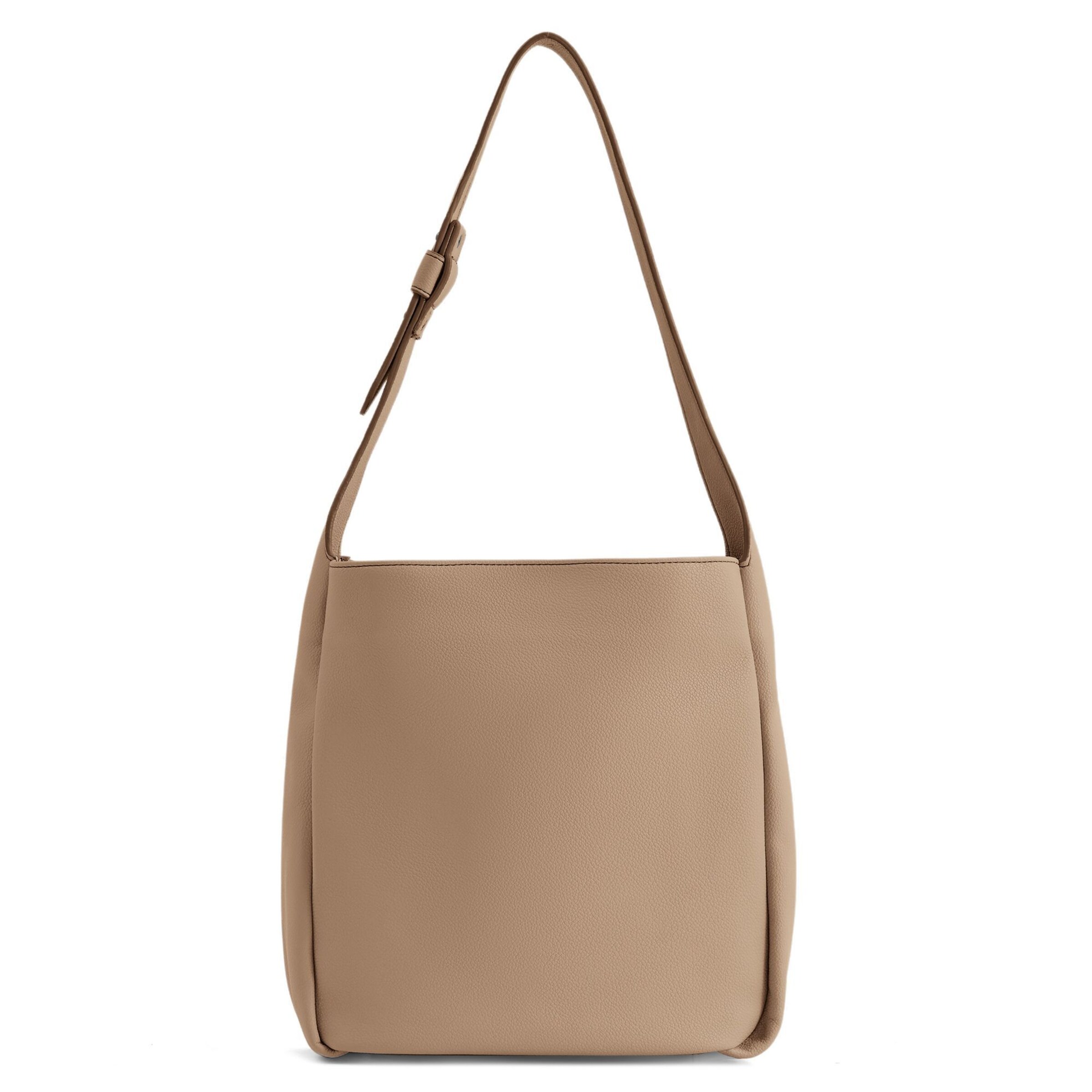 Borsa a spalla 'Bestie' di FREDsBRUDER in beige: frontale