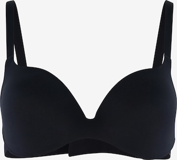 Royal Lounge Intimates T-shirt Bra 'Royal Fit' in Black: front